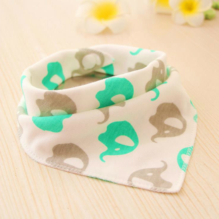 Baby Bibs Waterproof Triangle Cotton - Kenzllc