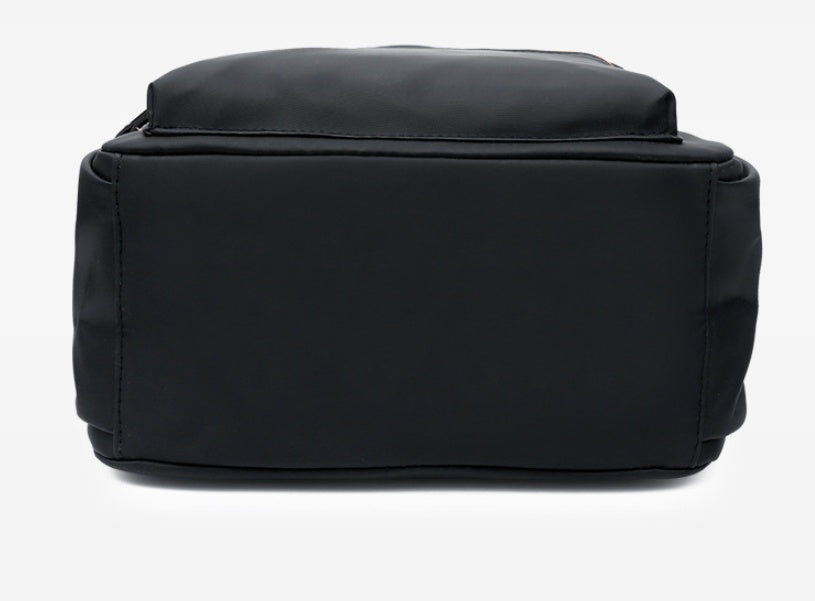 Waterproof Oxford Backpack Women Black School Bags - Kenzllc