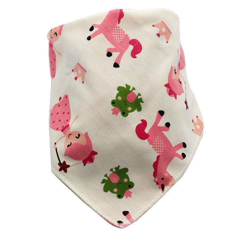 Baby Bibs Waterproof Triangle Cotton - Kenzllc