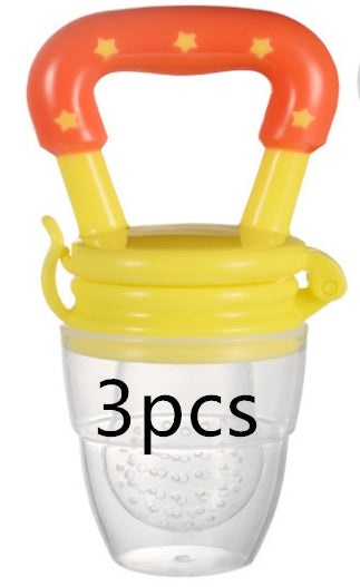 New Baby Silicone Pacifier, Encapsulated To Soothe Complementary Food Feeding Artifact - Kenzllc