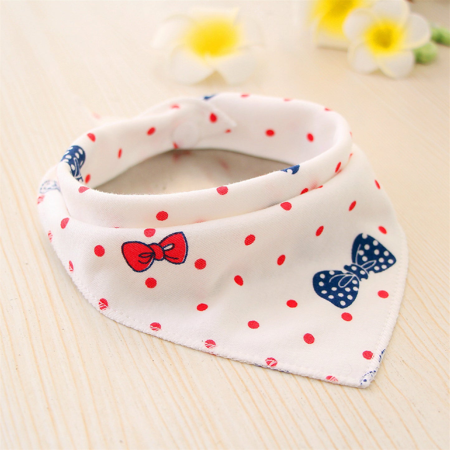 Baby Bibs Waterproof Triangle Cotton - Kenzllc