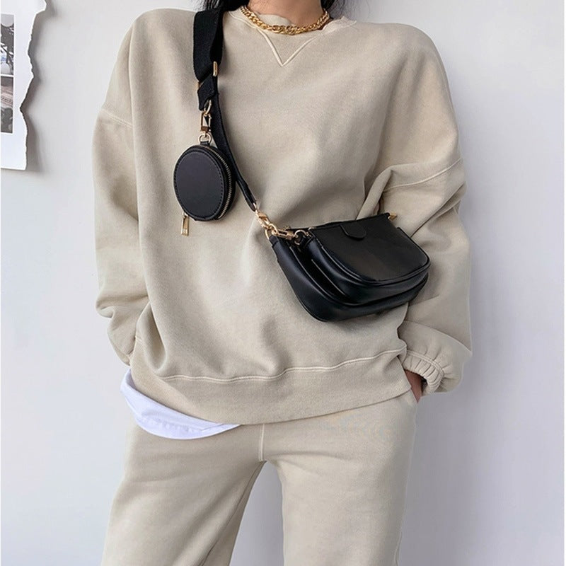 Hand Bag set Black College Luxury Bags For Women - Kenzllc