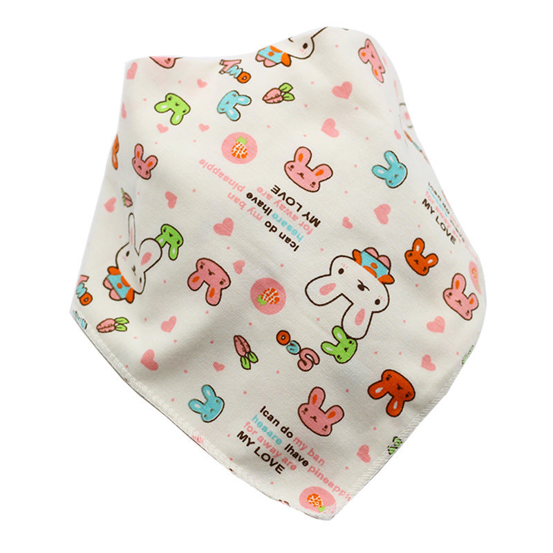 Baby Bibs Waterproof Triangle Cotton - Kenzllc