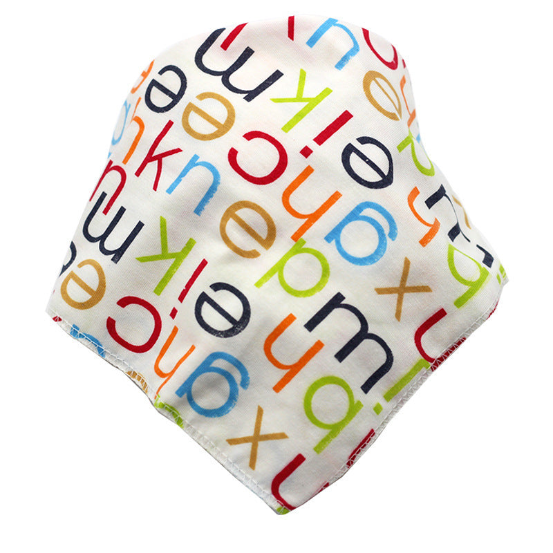 Baby Bibs Waterproof Triangle Cotton - Kenzllc