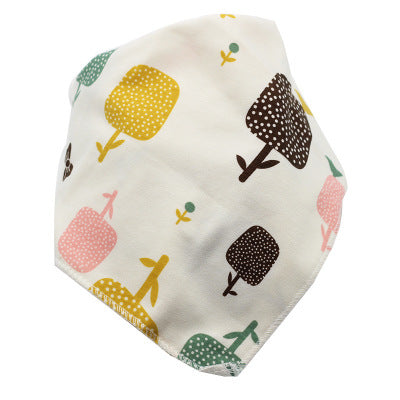 Baby Bibs Waterproof Triangle Cotton - Kenzllc