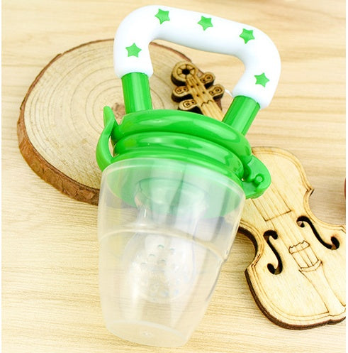 New Baby Silicone Pacifier, Encapsulated To Soothe Complementary Food Feeding Artifact - Kenzllc