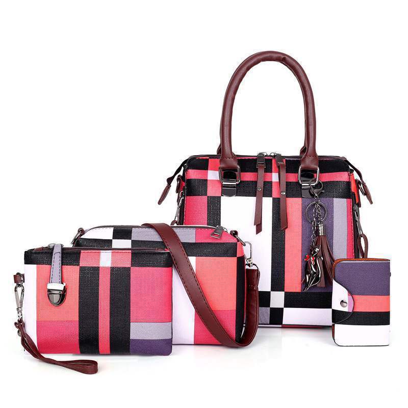 New Luxury Handbags Plaid Women Bags Designer - Kenzllc