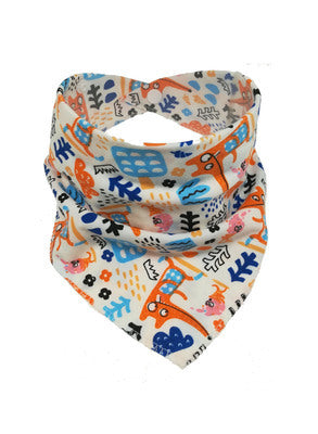 Baby Bibs Waterproof Triangle Cotton - Kenzllc