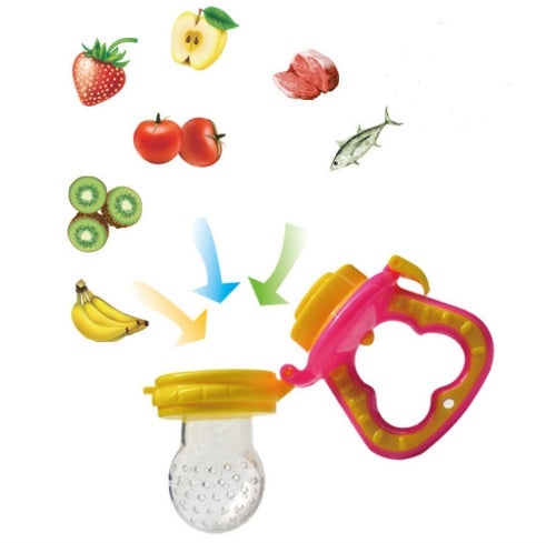 New Baby Silicone Pacifier, Encapsulated To Soothe Complementary Food Feeding Artifact - Kenzllc
