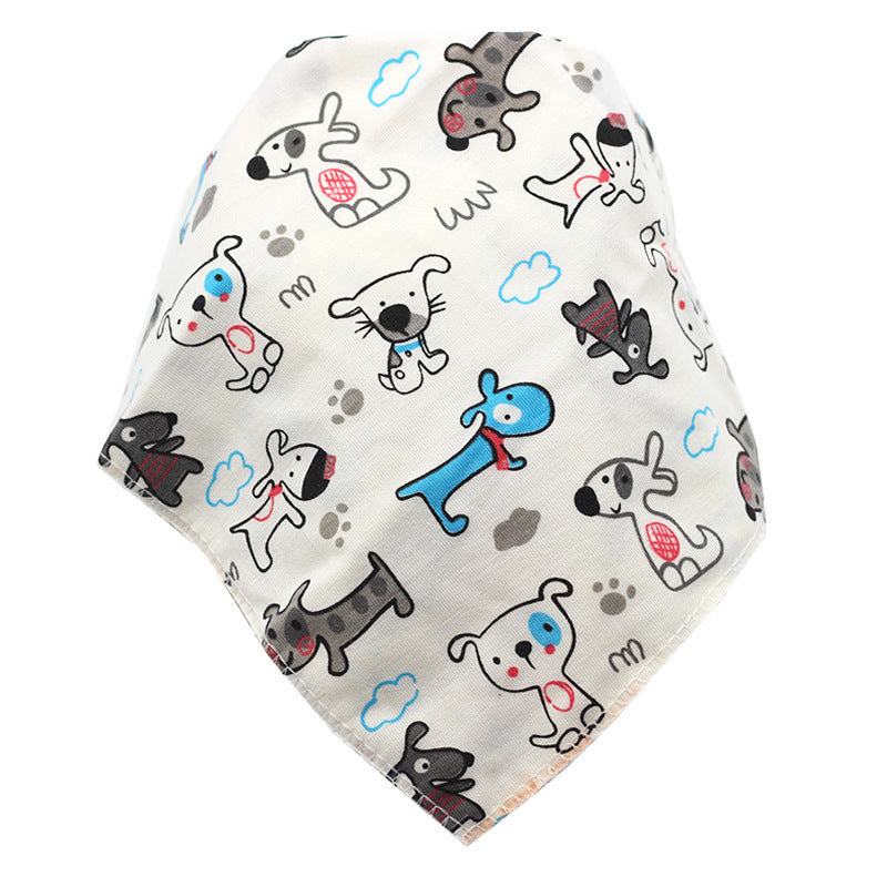 Baby Bibs Waterproof Triangle Cotton - Kenzllc