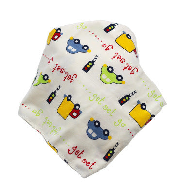 Baby Bibs Waterproof Triangle Cotton - Kenzllc