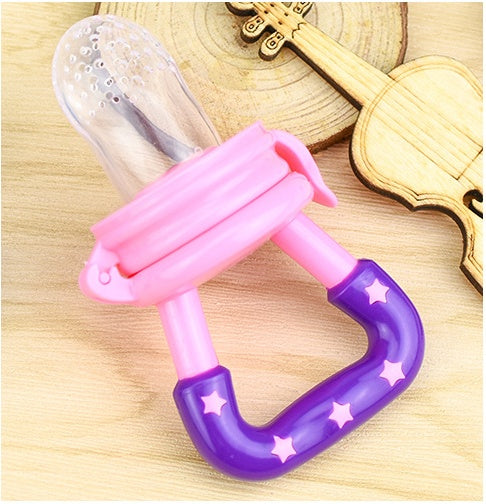 New Baby Silicone Pacifier, Encapsulated To Soothe Complementary Food Feeding Artifact - Kenzllc