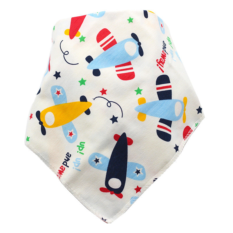 Baby Bibs Waterproof Triangle Cotton - Kenzllc