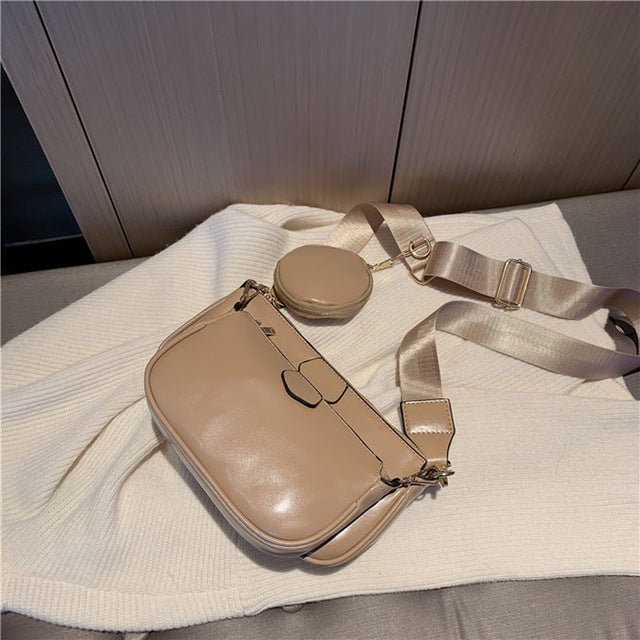 Hand Bag set Black College Luxury Bags For Women - Kenzllc