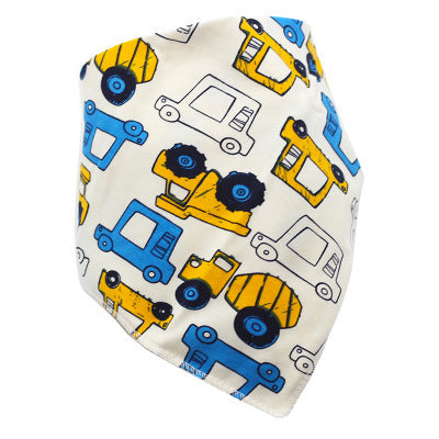 Baby Bibs Waterproof Triangle Cotton - Kenzllc