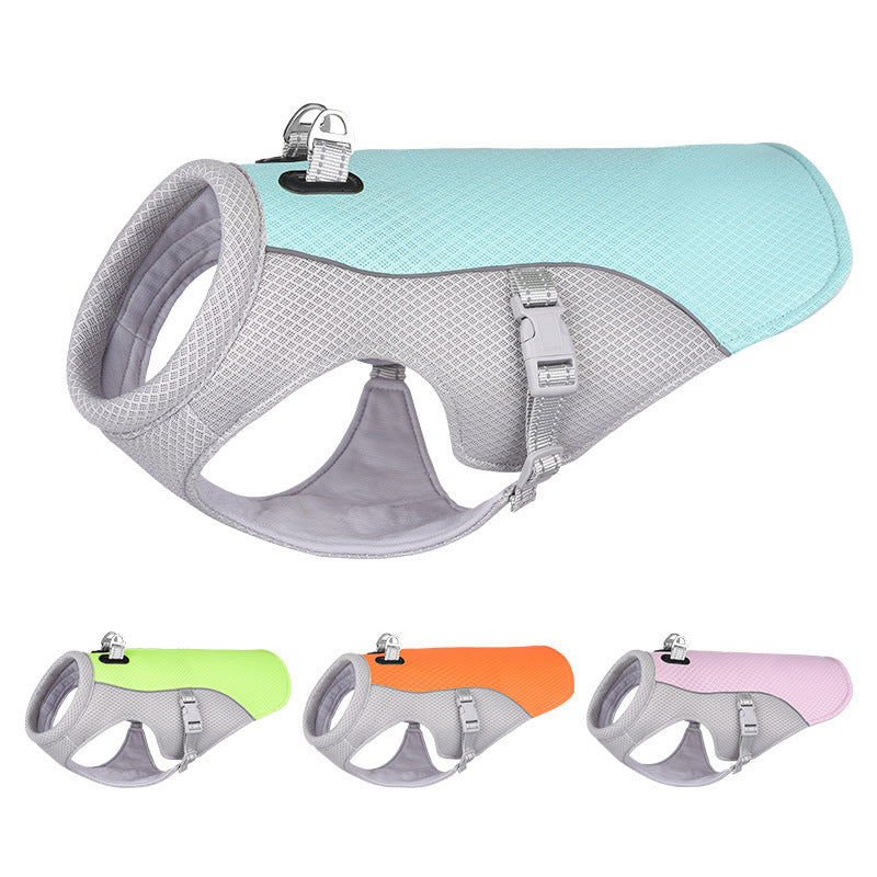 Summer Pet Cooling Vest Heat Resistant - Kenzllc