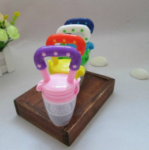 New Baby Silicone Pacifier, Encapsulated To Soothe Complementary Food Feeding Artifact - Kenzllc