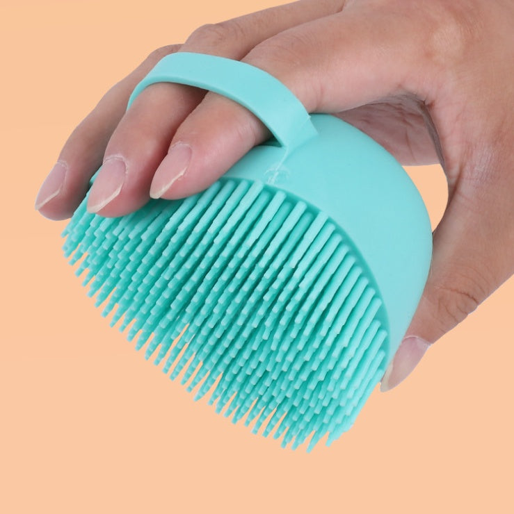 Pet Silicone Bath Brush - Kenzllc