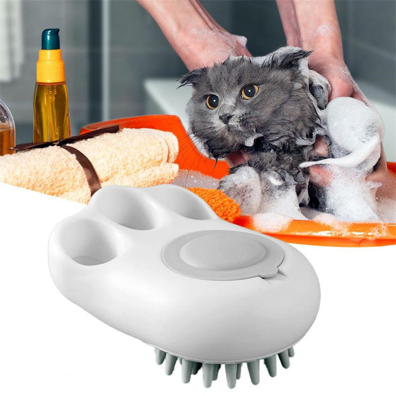 Durable Pet Bath Brush - Kenzllc