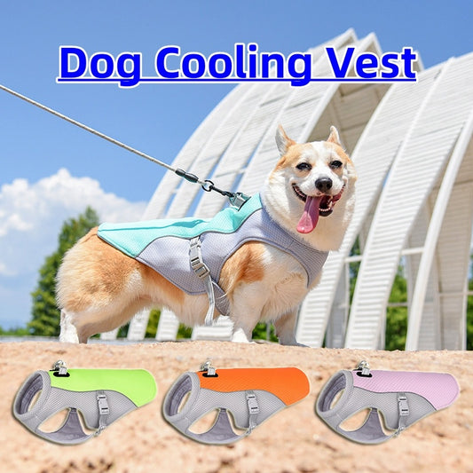 Summer Pet Cooling Vest Heat Resistant - Kenzllc